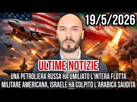 ULTIME NOTIZIE 19/5/2026 UNA PETROLIERA RUSSA HA UMILIATO L’INTERA FLOTTA MILITARE AMERICANA thumbnail