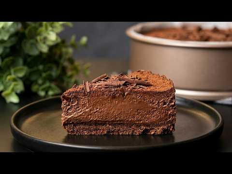 QUANDO NON HAI TEMPO LA FAI IN 10 MINUTI! CHEESECAKE AL CIOCCOLATO SENZA COTTURA 🤩 thumbnail