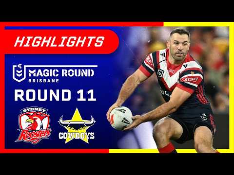 NRL Highlights: Roosters v Cowboys - Round 11 | NRL on Nine thumbnail