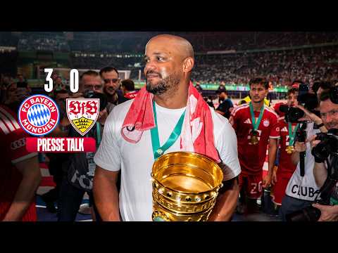 Pressekonferenz nach FC Bayern 3-0 VfB Stuttgart im DFB-Pokalfinale! 🏆 thumbnail