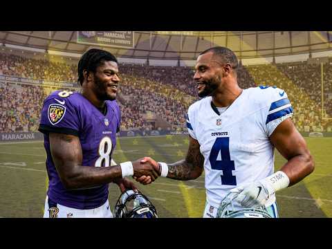 O BALTIMORE RAVENS VAI JOGAR CONTRA OS COWBOYS NO MARACANÃ!! thumbnail