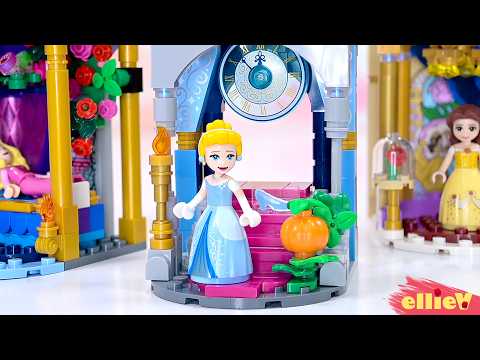 I made Cinderella a tiny staircase to run down | Custom LEGO Disney Princess display nook thumbnail