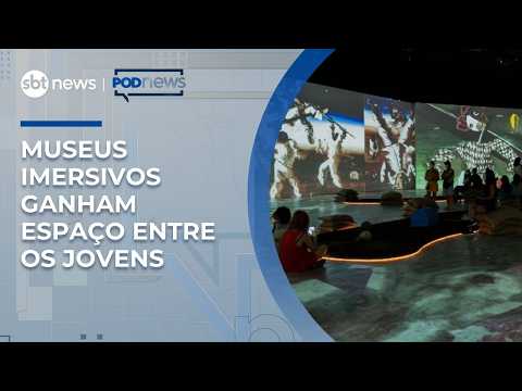 Museus imersivos desafiam modelo tradicional e atraem jovens, diz gerente do Sesc DF | #Podnews thumbnail