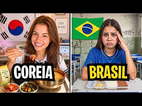 Vivi a rotina do Brasil, da Coreia e dos EUA por 24 horas — só um é possível de aguentar!! thumbnail
