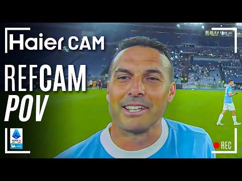 HAIER CAM | REF CAM POV: You Are The Referee in Lazio-Pisa | Serie A 2025/26 thumbnail