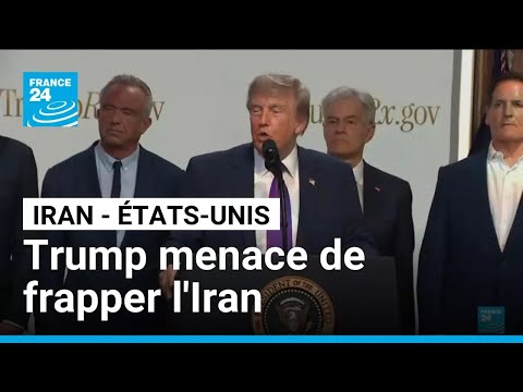 Iran : Donald Trump menace de frapper l'Iran si un accord n'est pas trouvé • FRANCE 24 thumbnail