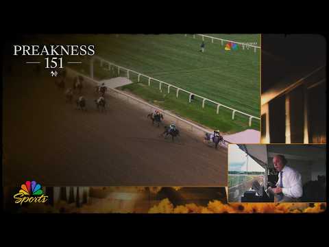 Watch Larry Collmus call the 151st Preakness Stakes | NBC Sports thumbnail