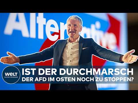 POLITISCHE ZEITENWENDE IM OSTEN? Umfrage schockt Deutschland ‒ AfD vor historischem Durchbruch? thumbnail