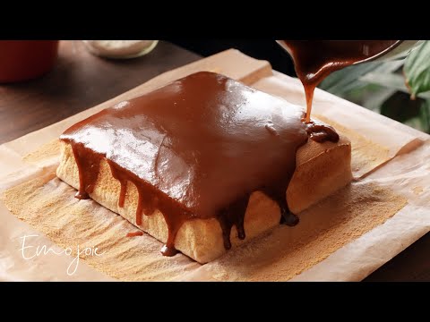 Taiwanese Caramel Castella Cake Recipe  | Emojoie thumbnail