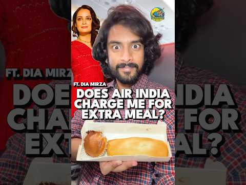 Air India Gave Me TWO Meals… for Free?! ✈️ thumbnail