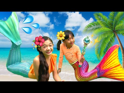KAYCEE & RACHEL MERMAID ADVENTURE | RACHEL WONDERLAND thumbnail