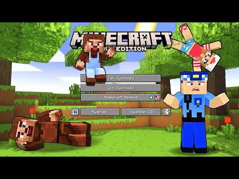 MİNECRAFT İÇİNDE HAPSOLDUK! 😱 - Minecraft thumbnail