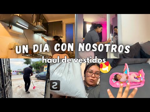 Rutina en un dia nublado ✅ limpiando y cuidando a mi bebé ❤️ haul de SHEIN vestidos ?  thumbnail