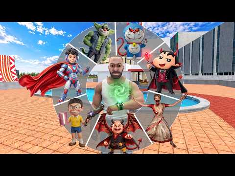 Franklin use Naughty watch in Indian Bike Driving 3D thumbnail