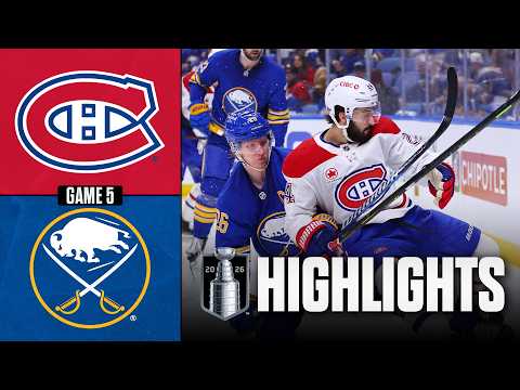 Canadiens vs. Sabres | NHL Playoff Highlights | Game 5 | May 14, 2026 thumbnail
