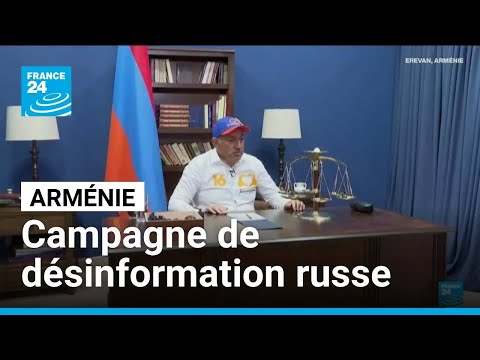 Arménie : une vaste campagne de désinformation et de pressions russes • FRANCE 24 thumbnail