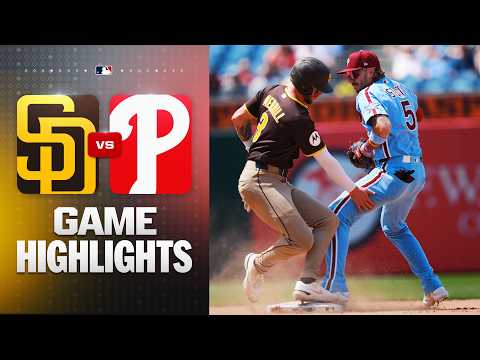 Padres vs. Phillies Game Highlights (6/4/26) | MLB Highlights thumbnail