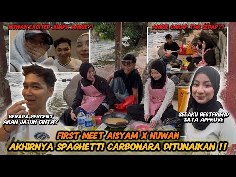 NUWAN X AISYAM❗️CARBONARA DITUNAIKAN, FIRST MEET DAH RESTU?❗️ thumbnail