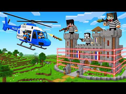 ماين كرافت لايف ستيل الحرامية #9 : هاجمنا مقر الحرامية بالطيارة ولكن غدروني !!؟ 🔥😱 thumbnail