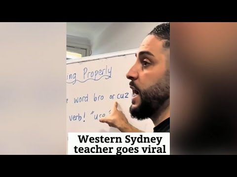 Teacher goes viral for teaching students ‘proper language’ over slang thumbnail