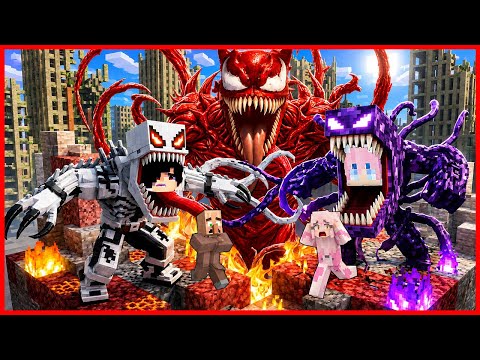 1000 YOUTUBER DI ADOPSI MENJADI VENOM CARNAGE WARNA WARNI DI MINECRAFT VS SAPIDERMAN JAHAAT thumbnail