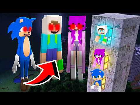 KORKUNÇ KLONLARA KARŞI GÖKDELENDE HAYATTA KALABİLECEK MİYİZ?  ? Minecraft thumbnail