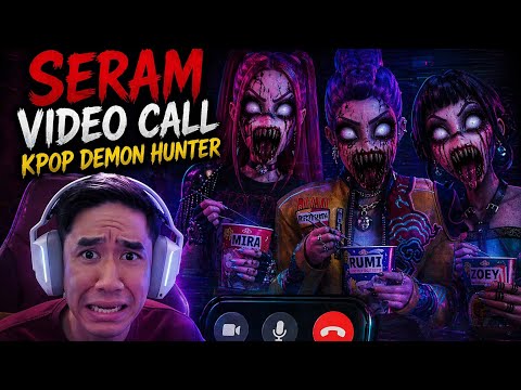 AKU VIDEO CALL KPOP DEMON HUNTER 😂 SERAM WOI JADI ZOMBIE 😈 thumbnail
