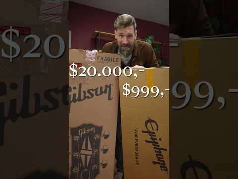 $20k Gibson vs $999,- Epiphone thumbnail