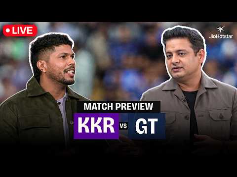 #KKR vs #GT | Will Gujarat Titans become the first team to qualify? | Match Preview LIVE | #TATAIPL thumbnail