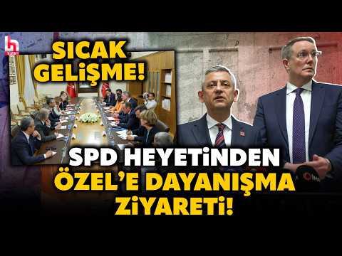 SICAK GELİŞME! Alman SPD heyetinden Özgür Özel'e dayanışma ziyareti! "ENDİŞELERİMİZ ARTTI!" thumbnail