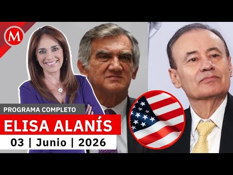 Gobernadores de Morena niegan ser investigados por EU | Elisa Alanís, 3 de junio de 2026 thumbnail