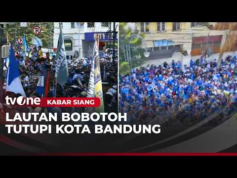 Bandung Membiru, Ribuan Bobotoh Rayakan Kemenangan Persib | Kabar Siang thumbnail