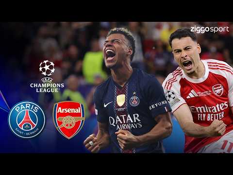 ZENUWSLOPENDE ONTKNOPING IN SCHITTERENDE FINALE!! 😍🥵 | PSG vs Arsenal | Champions League 2025/26 thumbnail