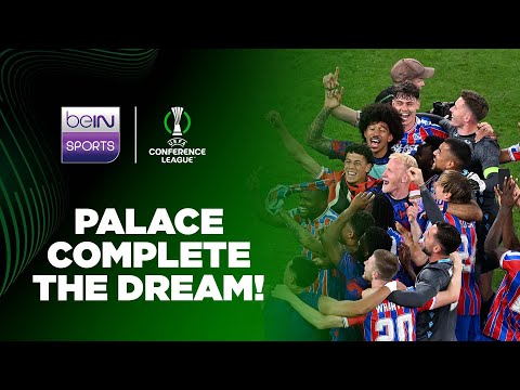 Pure CHAOS at FULL-TIME as Palace win Conference League! | UECL 25/26 Moments thumbnail