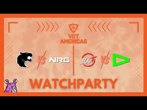 FUR vs NRG & 100T vs LOUD | VCT Americas Stage 1 Playoffs #VCTWatchParty | !patreon !merch !london thumbnail