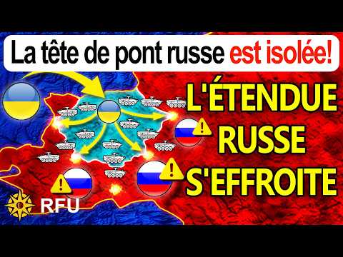 Percée ukrainienne : la tête de pont russe est coupée, les forces de Kiev enfoncent le front thumbnail
