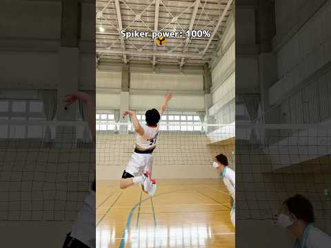 That last spike was too powerful…😱🏐 #volleyball thumbnail