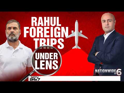 Rahul Gandhi News | Rahul Gandhi's Foreign Trips Trigger BJP-Congress Faceoff thumbnail