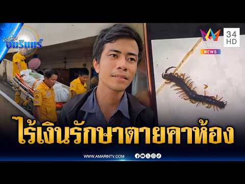 รันทดสาวถูกตะขาบกัดแต่ไม่มีเงินรักษา เสียชีวิตคาห้อง | ข่าวเที่ยงอมรินทร์ | 5 มิ.ย. 69 thumbnail
