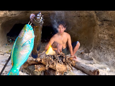真夏の無人島で７２時間サバイバルしてみた thumbnail