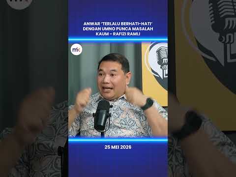 Anwar ‘terlalu berhati-hati’ dengan Umno punca masalah kaum - Rafizi Ramli thumbnail