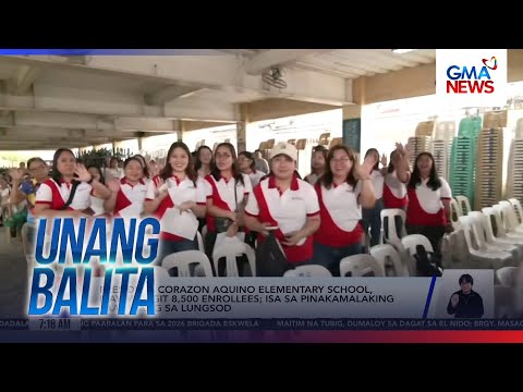 PCAES, may mahigit 8,500 enrollees; isa sa pinakamalaking paaralang sa lungsod | Unang Hirit thumbnail