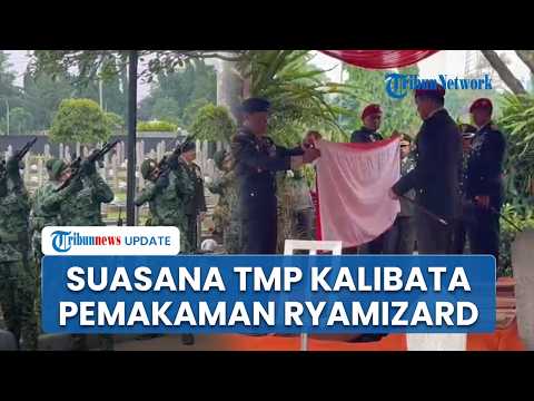 Suasana di Taman Makam Pahlawan Kalibata Jelang Pemakaman Mantan Menteri Pertahanan Ryamizard Ryacud thumbnail