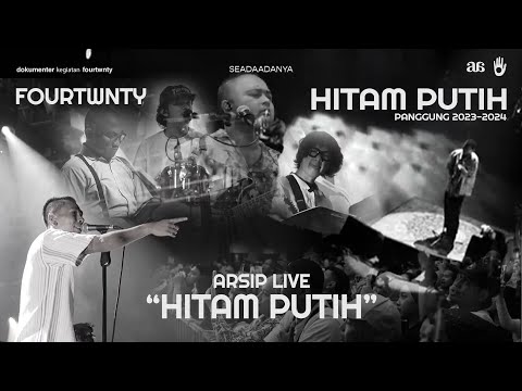 Fourtwnty -  Hitam Putih (Official Lyric Visualizer) thumbnail