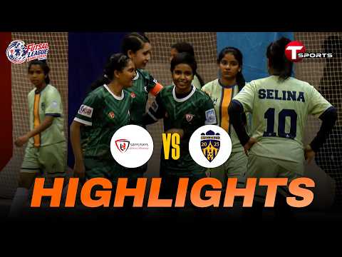 HIGHLIGHTS | Warrior vs Athletic | Women's Football | Futsal League Bangladesh 2025-26 | T Sports thumbnail