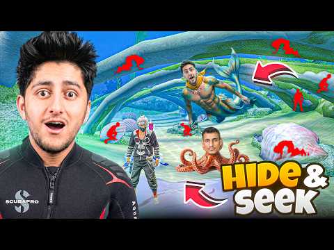 Playing Hide & Seek in Undersea Realm – Can 30 Noobs Escape Me? thumbnail