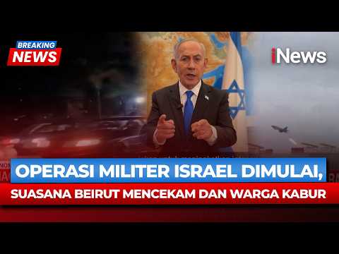 Israel Umumkan Operasi Militer Perangi Hizbullah, Warga Beirut Panik dan Langsung Mengungsi thumbnail