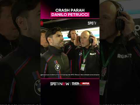 #WorldSBK ? - RED FLAG! Semoga Petrux baik-baik saja ?? thumbnail