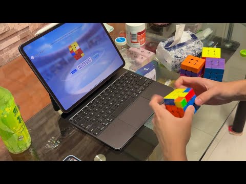 GAN i4 Smart Cube Solving thumbnail