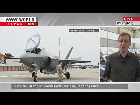 Iran, US troop cuts on the agenda at NATO meetingーNHK WORLD-JAPAN NEWS thumbnail